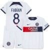 Oficiální Fotbalový Dres Paris Saint-Germain Fabian 8 Hostující 2023-24 pro Děti